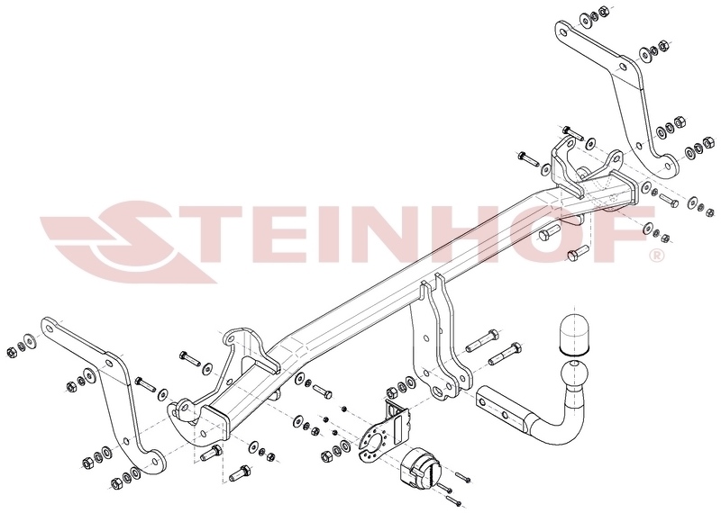 Vlečna kljuka Peugeot 5008 II - (rez. pnevmatika v podvozju) - od 05/2017